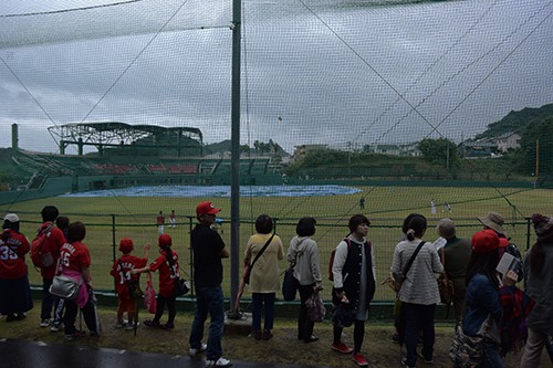 カープ秋季キャンプ2015天福カープ秋季キャンプ2015雨